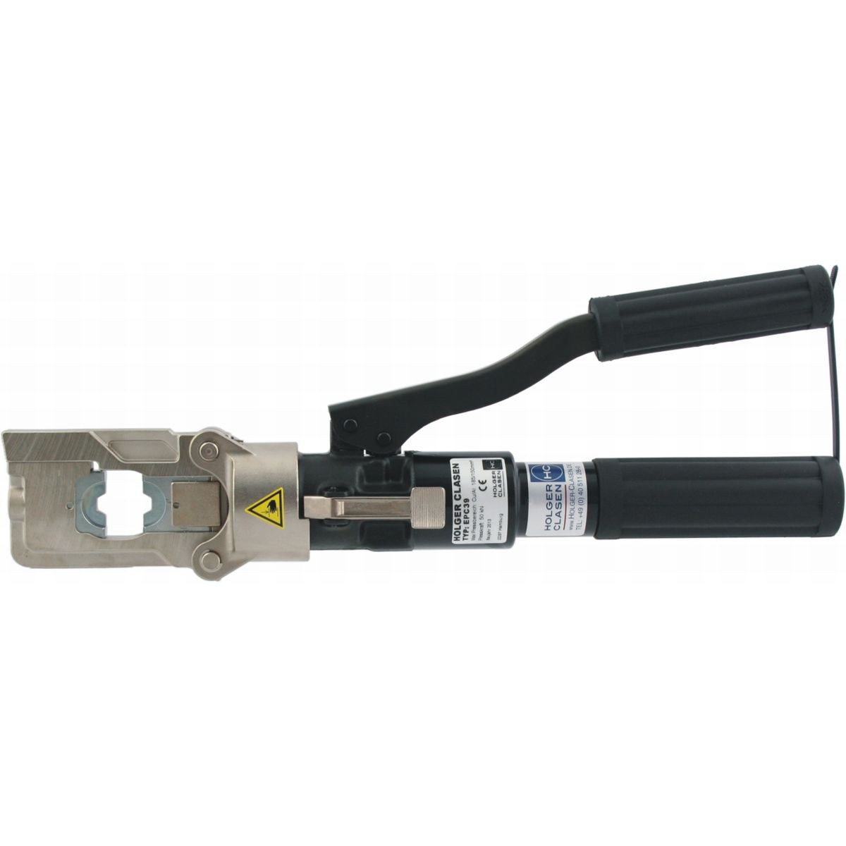 Hand-hydraulic crimping tool 