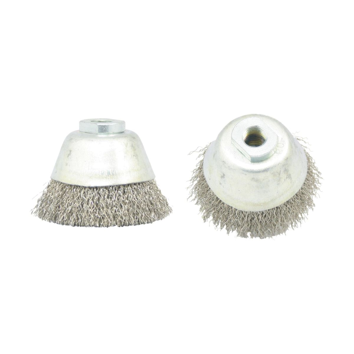 Wire cup brush