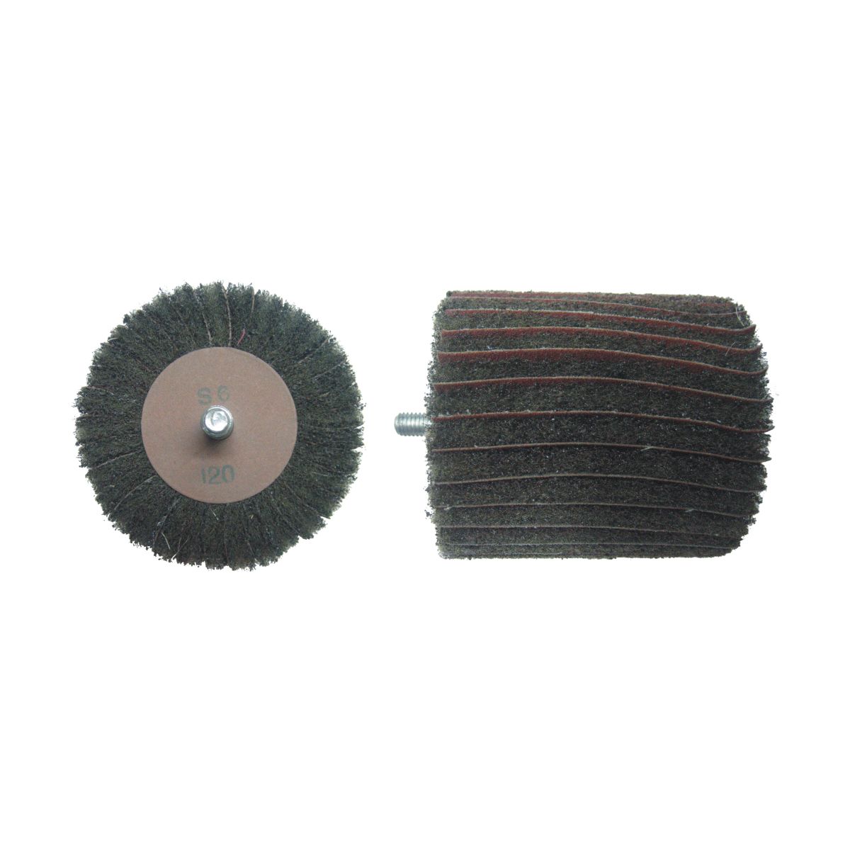 Lamella-type fleece brush