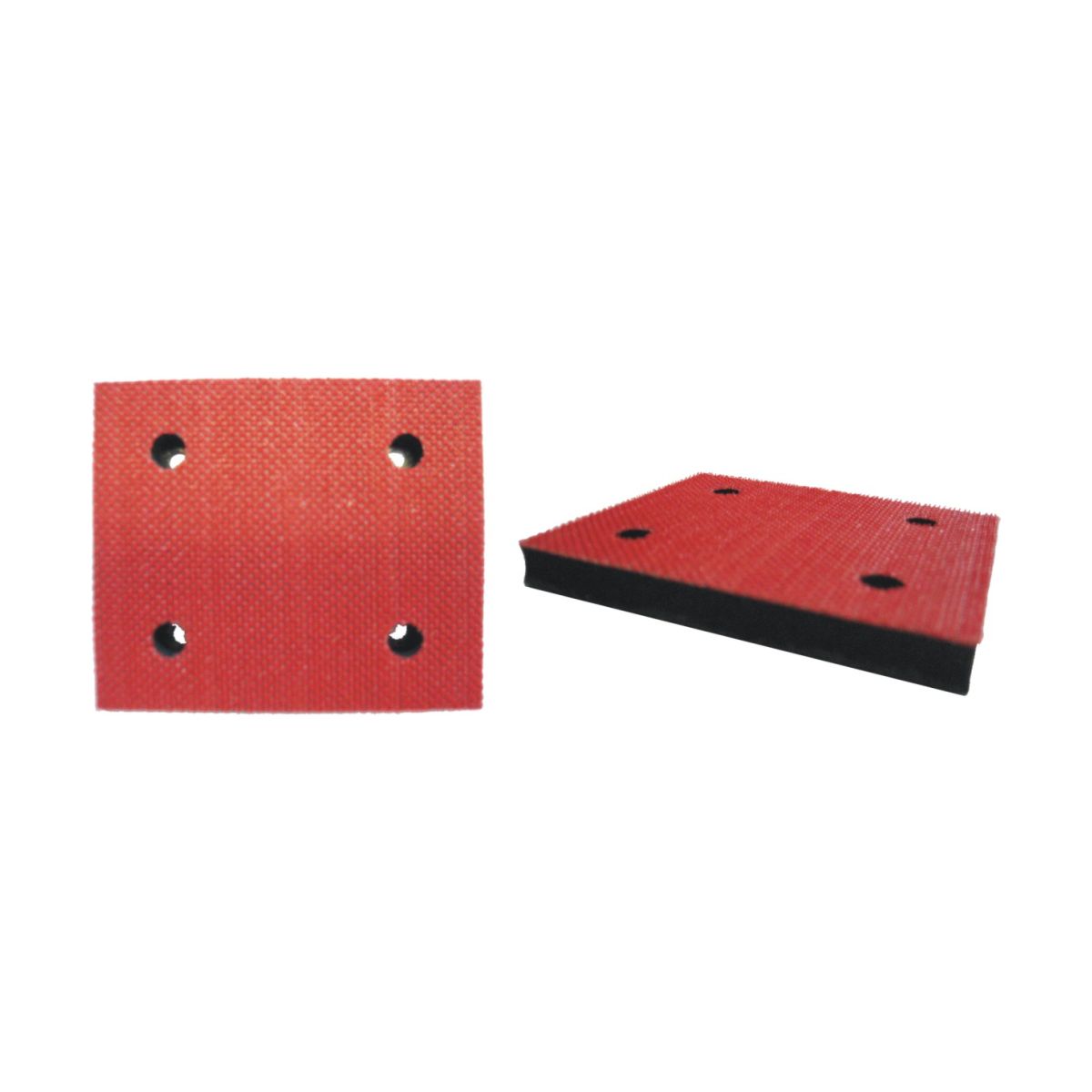 Grinding plate, velcro