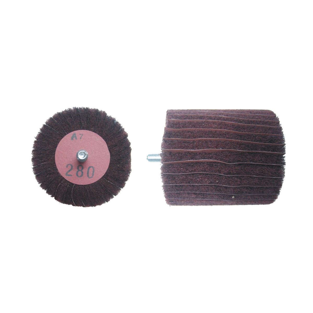 Lamella-type fleece brush