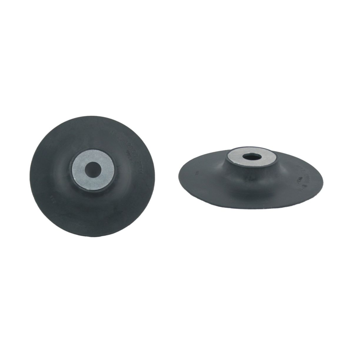 Rubber plate compl. for fiber disc