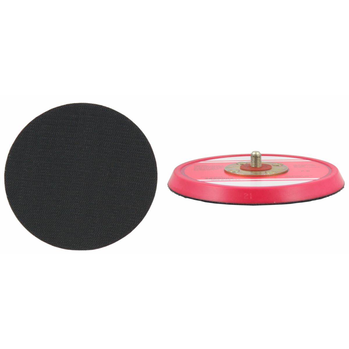 Velcro plate red 