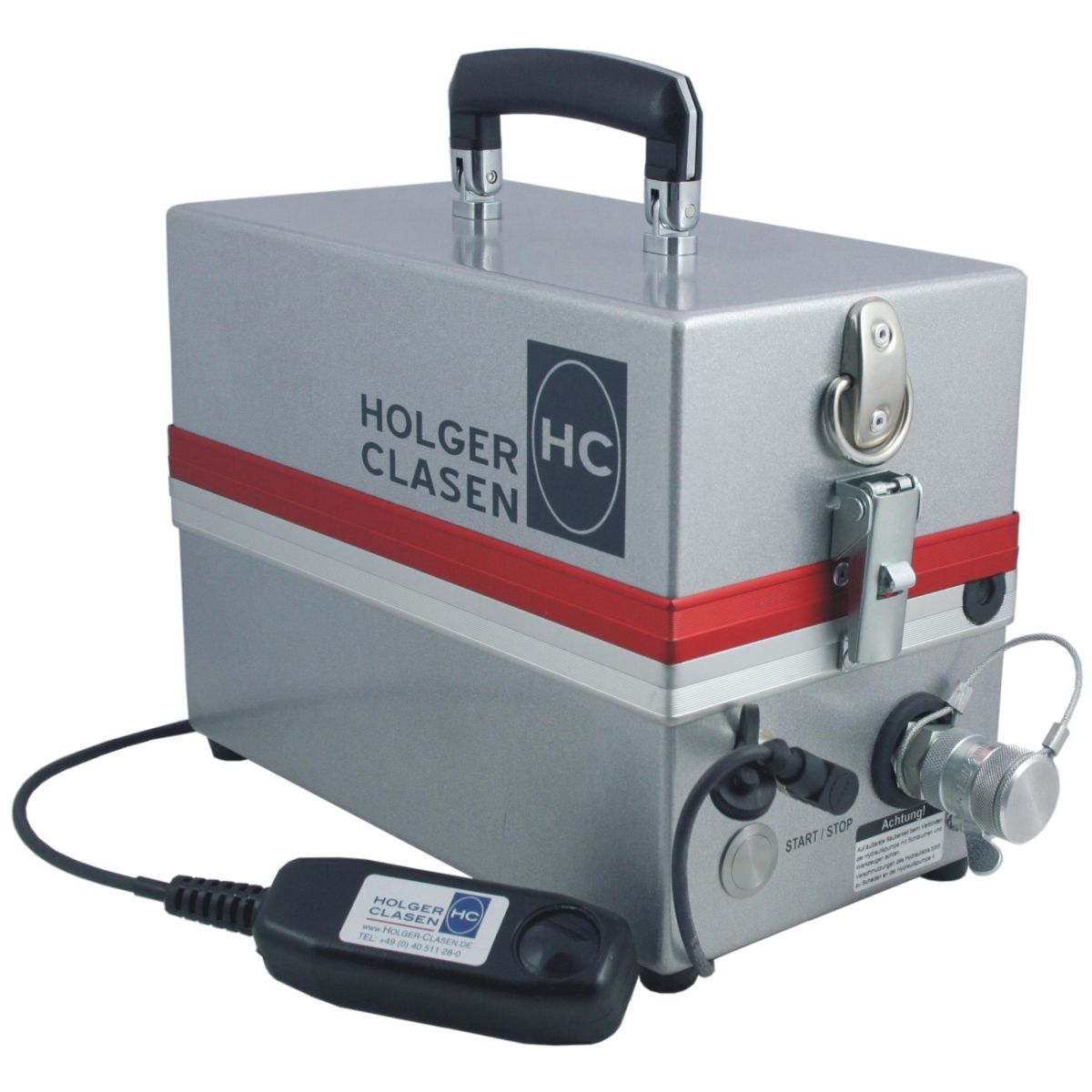 Battery-operated hydraulic pump 