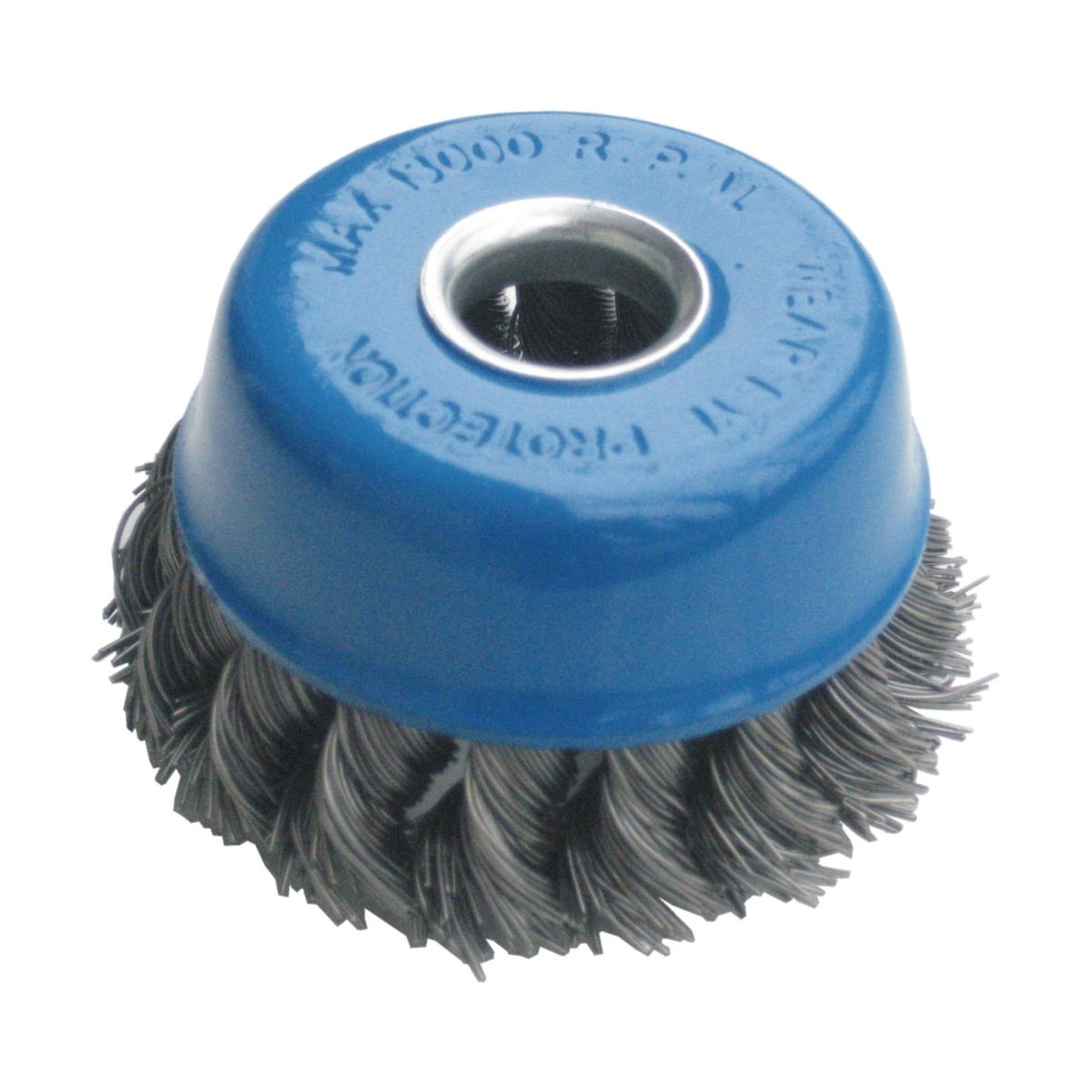 Wire cup brush