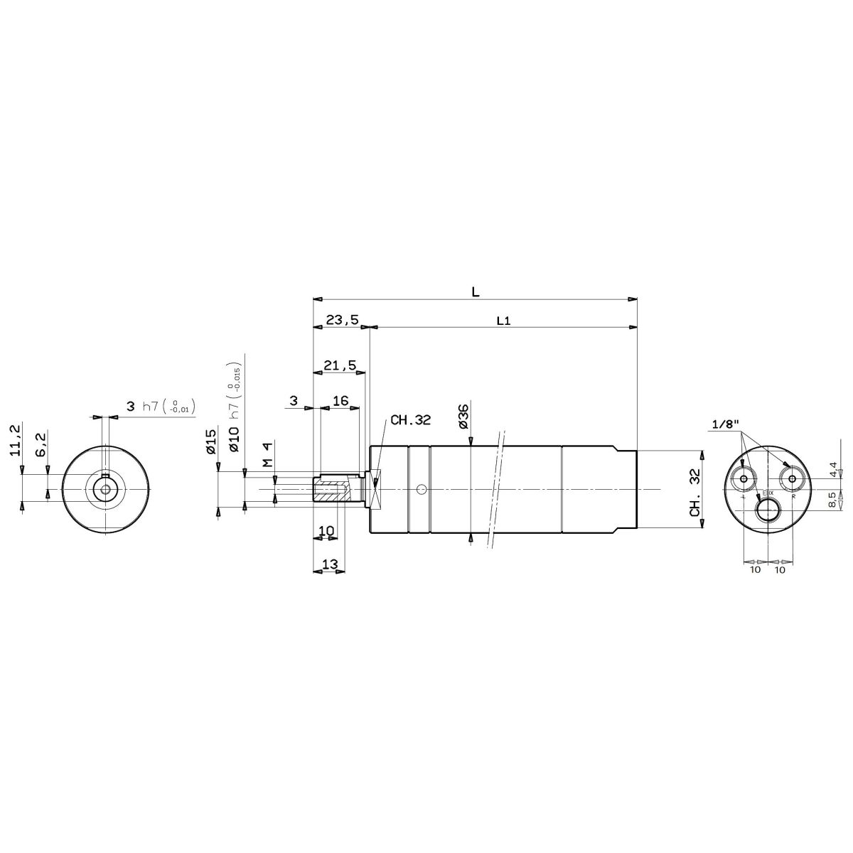 Air vane motor