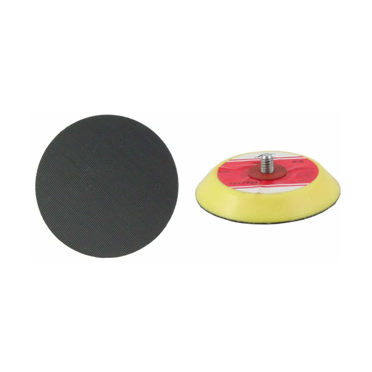 Velcro plate yellow