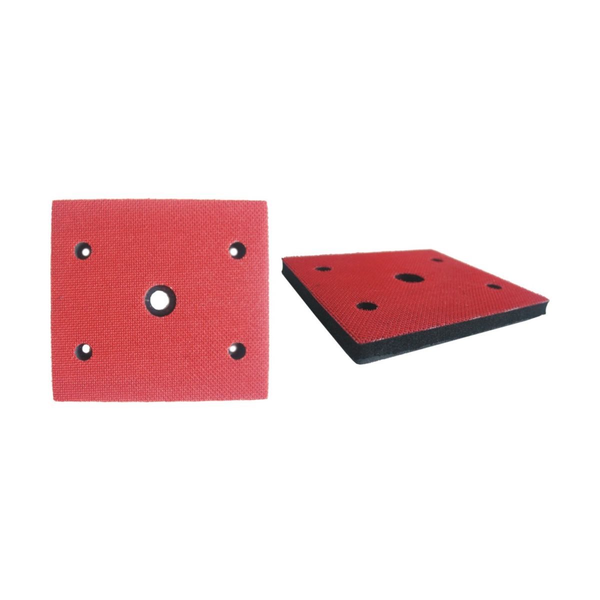 Grinding plate, velcro