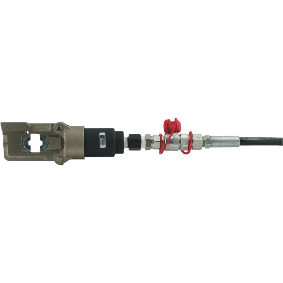 Hydraulic crimping head